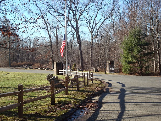 Cemetery entrance