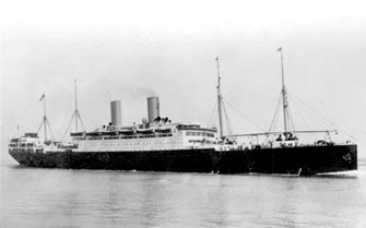 actual photo of SS Cincinnati