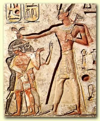 Rameses with battle-axe