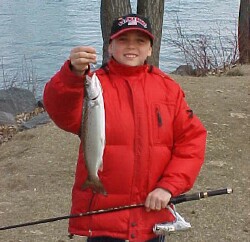 Saranac River Spring Salmon