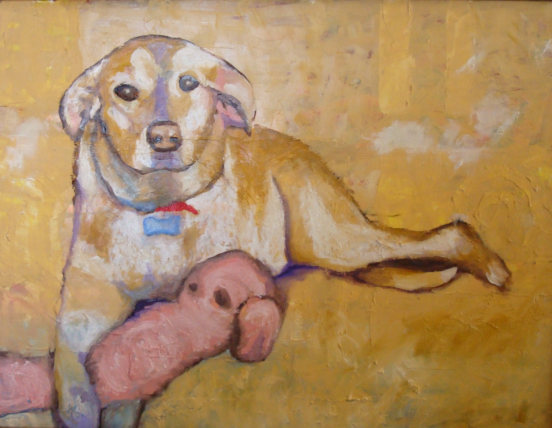 painting of my dog