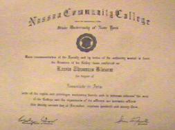 Associates Degree: Nassau Community College