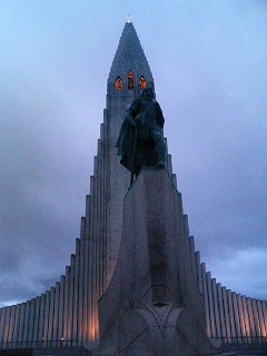 In the heart of Reykjavik