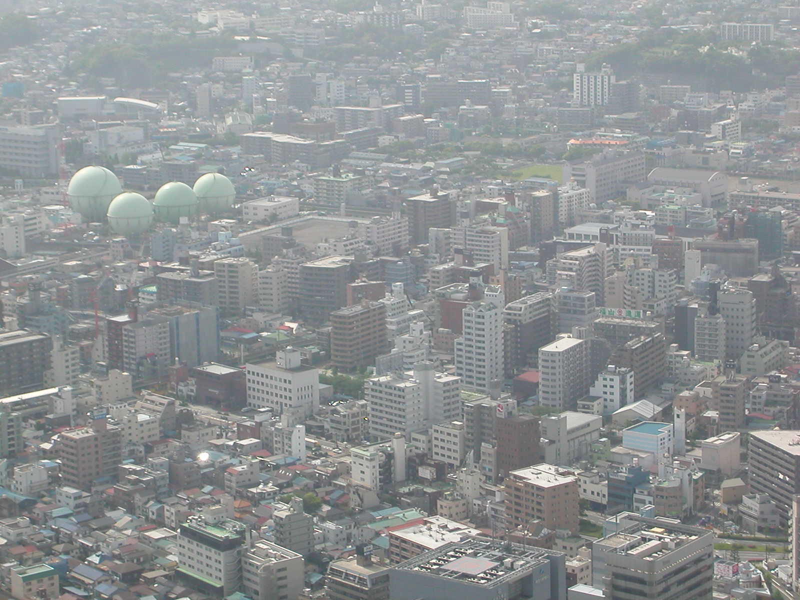 View over Yokohama from the Yokohama Tower