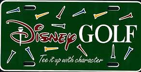 Disney Golf Tee It Up With Character