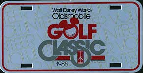 Walt Disney World Oldsmobile Golf Classic 1988 Volunteer