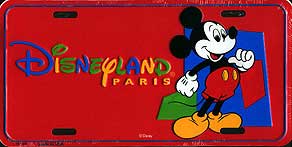 Disneyland Paris (Mickey with multi-colored 'Disneyland Paris'
