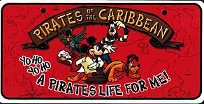 Pirates of the Caribbean Yo Ho Yo Ho A Pirates Life For Me!Magic Kingdom