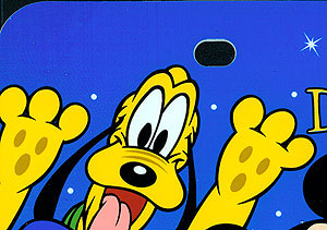 We're Going to Disneyland, Disneyland Resort Hidden Mickey on Pluto's paws. 