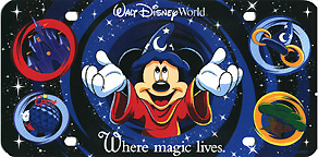 Walt Disney World Where Magic Lives.