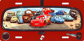 Pixar 'CARS' Mirror.