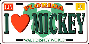 I 'Love' MICKEY, Florida, Walt Disney World.
