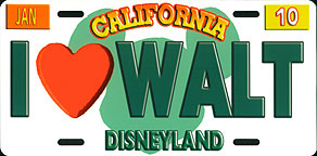 I 'Love' WALT, California, Disneyland