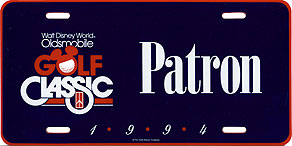 Walt Disney World Oldsmobile Golf Classic 1994 Patron