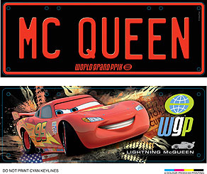 Mc Queen World Grand Prix Lightning McQueen.