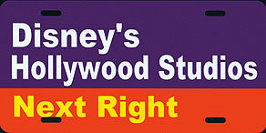 Disney's Hollywood Studios Next Right.