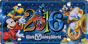 2016 Walt Disney World.
