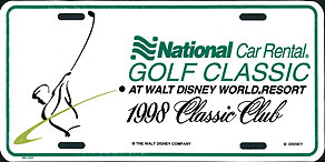 National Car Rental golf Classic at Walt Disney World Resort 1998 Classic Club