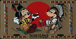 Disneyland Paris (Minnie and Mickey as Indians)