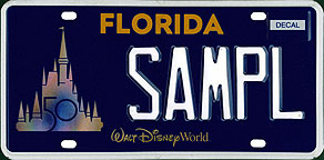 State of Florida 50th Anniversary Walt Disney World