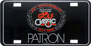 20th Anniversary Walt Disney World Oldsmobile Golf Classic 1971 - 1990 Patron