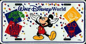 Walt Disney World -- four park logos