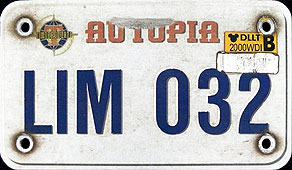 Autopia License LIM032
