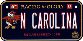 Racing to Glory, N Carolina, Established 1789, American Adventure Epcot World Showcase