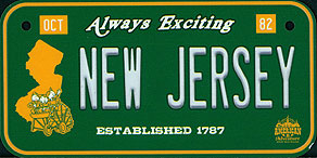 Always Exciting Oct 82 New Jersey Established 1787 American Adventure Epcot World Showcase