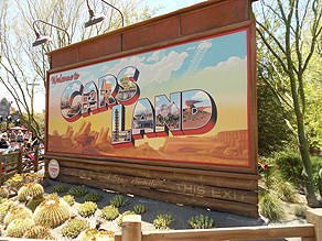 Cars Land Billboard