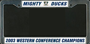 Mighty Ducks 2003 Western Conference Champions