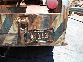 Mater's License Plate