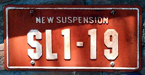 Cars Land License Plate