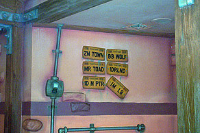 Roger Rabbit's Car Toon Spin Interior