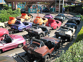 Autopia - Tomorrowland - Disneyland Park