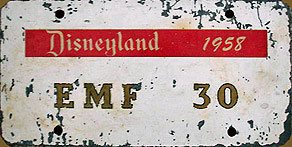 Everett-Metzger-Flanders Car Ride License Plate