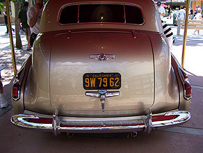Rear of Cadillac