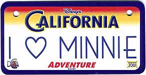 Disney's California Adventure Logo Plate