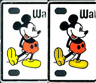 Walt Disney World, white background.