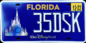 Official State of Florida 50th Anniversary Walt Disney World