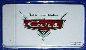 Disney Pixar Cars License Plate 'IAM SPEED' Tin back