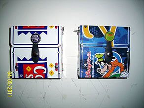 Handmade Purses with Disney License Plates