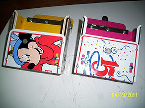 Handmade Purses with Disney License Plates