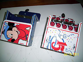 Handmade Purses with Disney License Plates