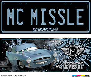 Mc Missle World Grand Prix Finn McMissile.