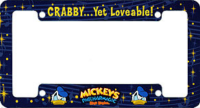 Metal license plate frames | WDWMAGIC - Unofficial Walt Disney World ...