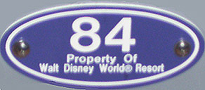 Property of Walt Disney World Resort (numbered) found on electric wheelchairs