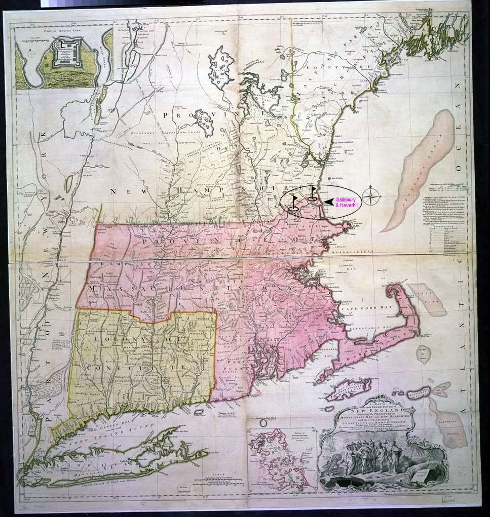 New England, 1755