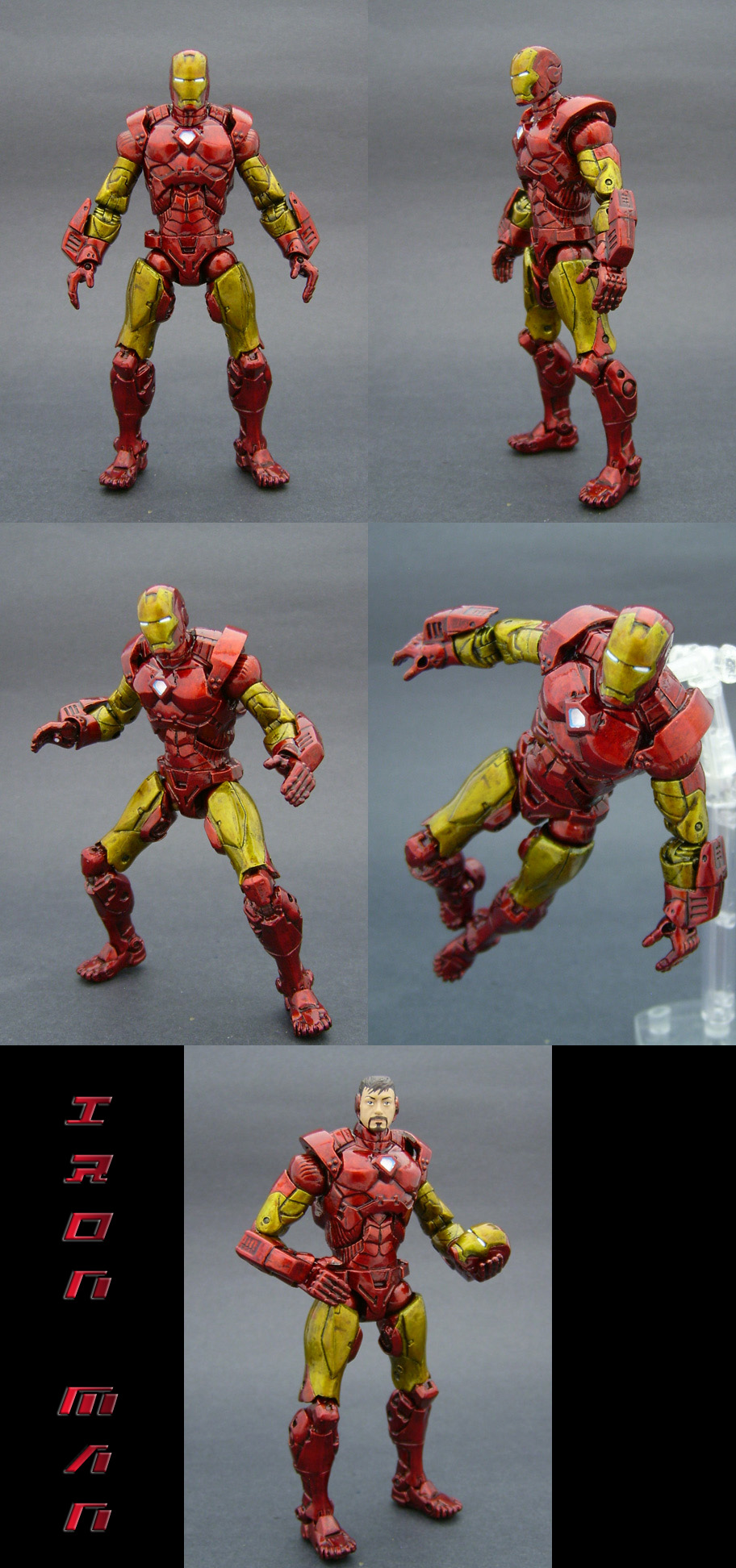 Custom Iron Man Figure