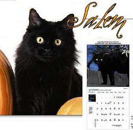 black cat calendar